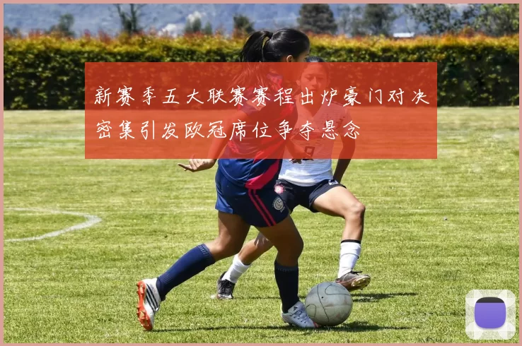 新赛季五大联赛赛程出炉豪门对决密集引发欧冠席位争夺悬念