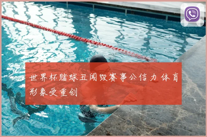 世界杯赌球丑闻毁赛事公信力 体育形象受重创